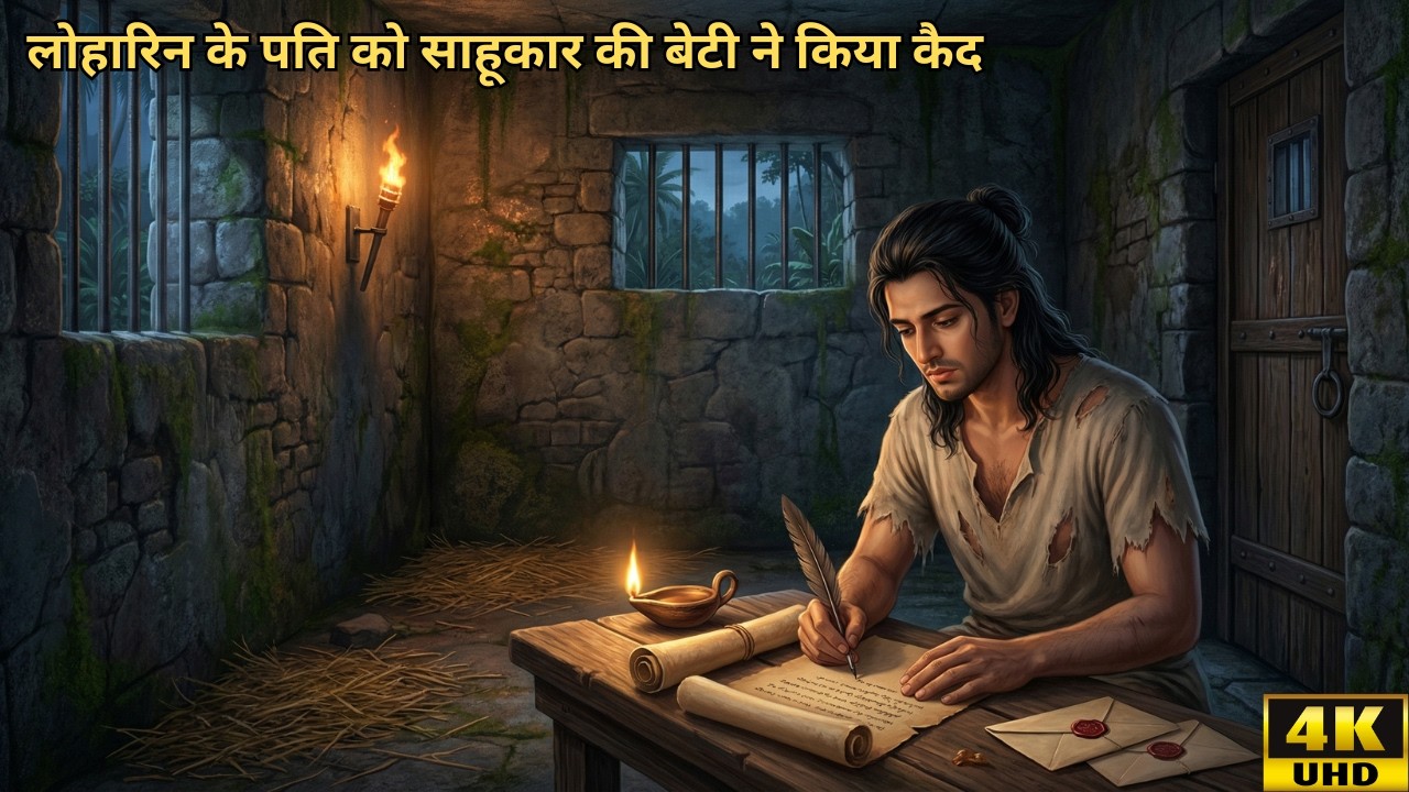 चतुर लोहारिन के पति को साहूकार की बेटी ने किया कैद | चौपड़ का खेल | Hindi Kahani