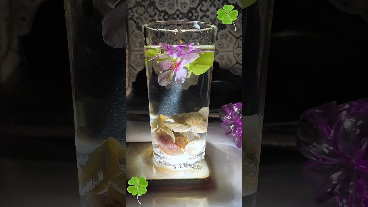 Diy water candle without wax 🕯️✨🫧 