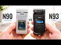 Nokia N90 (2005) vs N93 (2006) — Peak Symbian Innovation