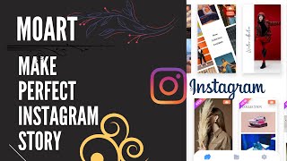 MoArt Instagram Story Maker App || How To Use MoArt app Telugu || Nithin Love Tech screenshot 5