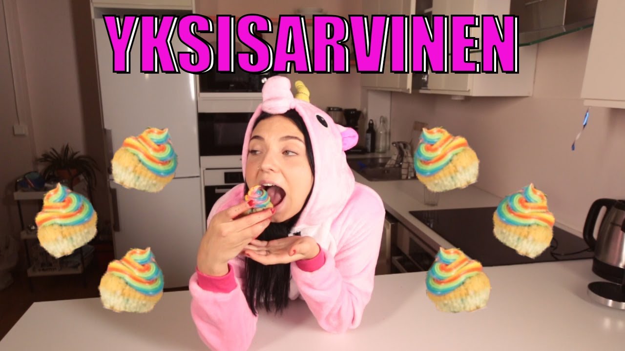 flamingodonitsit ja sateenkaarimuffinssit #verhokokkaa