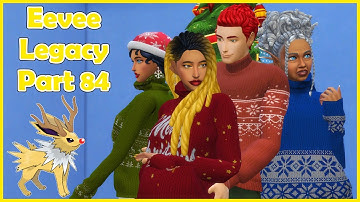 WINTERFEST KISS & GIVING BIRTH! 👶😱👶 || The Sims 4 || Eevee Legacy Challenge Part 84
