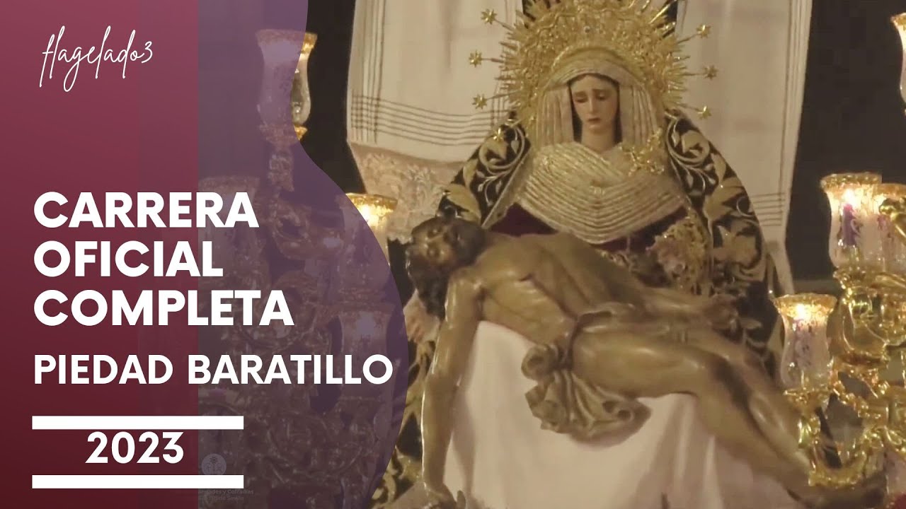 Piedad del Baratillo en Carrera Oficial, Semana Santa Sevilla 2023