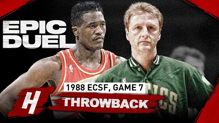 A DUEL FOR THE AGES! Larry Bird vs Dominique Wilkins EPIC Game 7 Highlights | 1988 NBA Playoffs