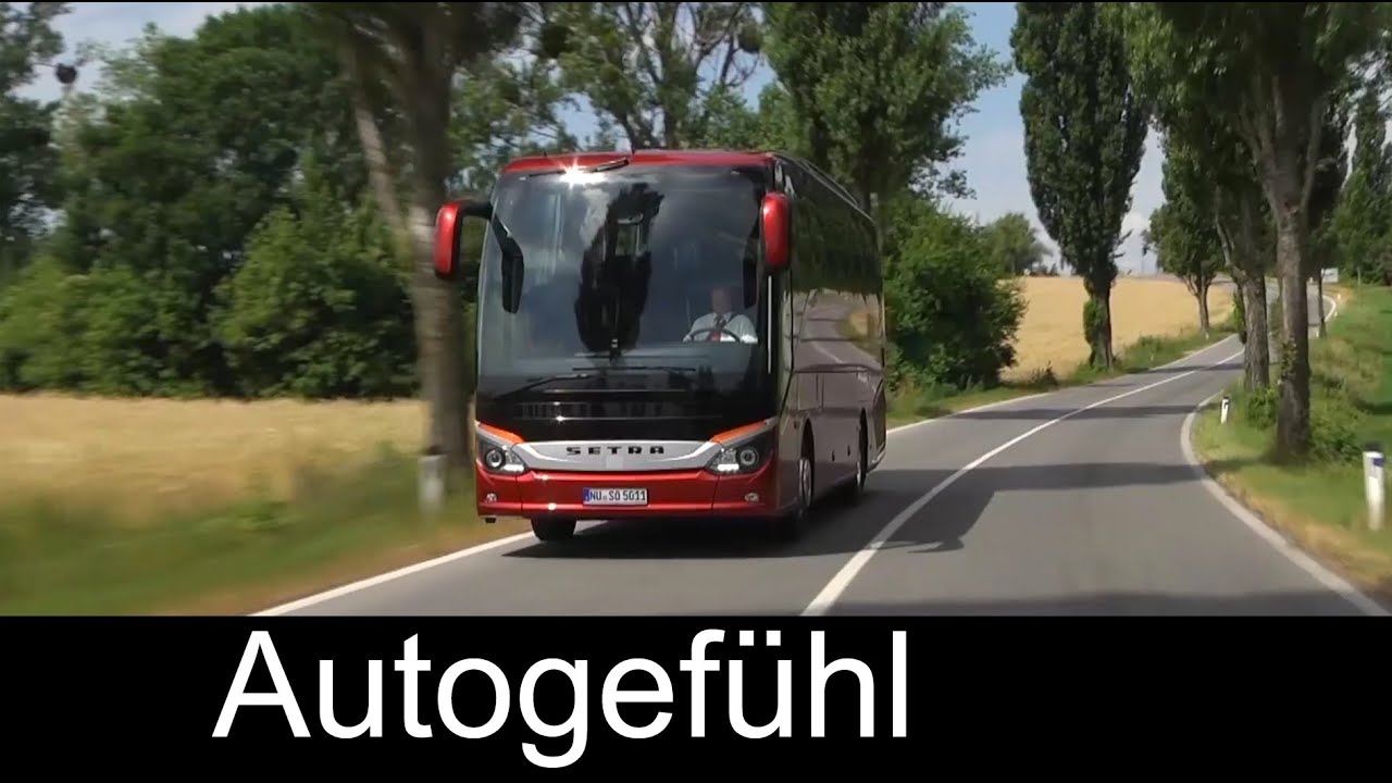 neuero ship unloader New Setra Comfort Class 500 coach (Daimler/Mercedes corp) - Autogefühl