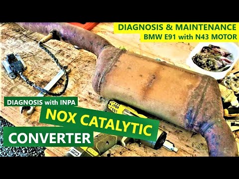 BMW E91 N43 - Diagnosis NOX Catalytic Converter with INPA - Is it lost its effectiveness?