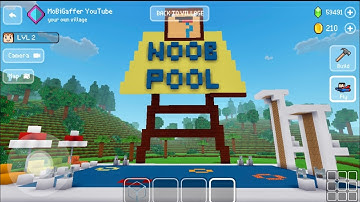 Block Craft 3D: Building Simulator Games For Free Gameplay#2578 (iOS & Android)| Noob Pool 🏊‍♀️