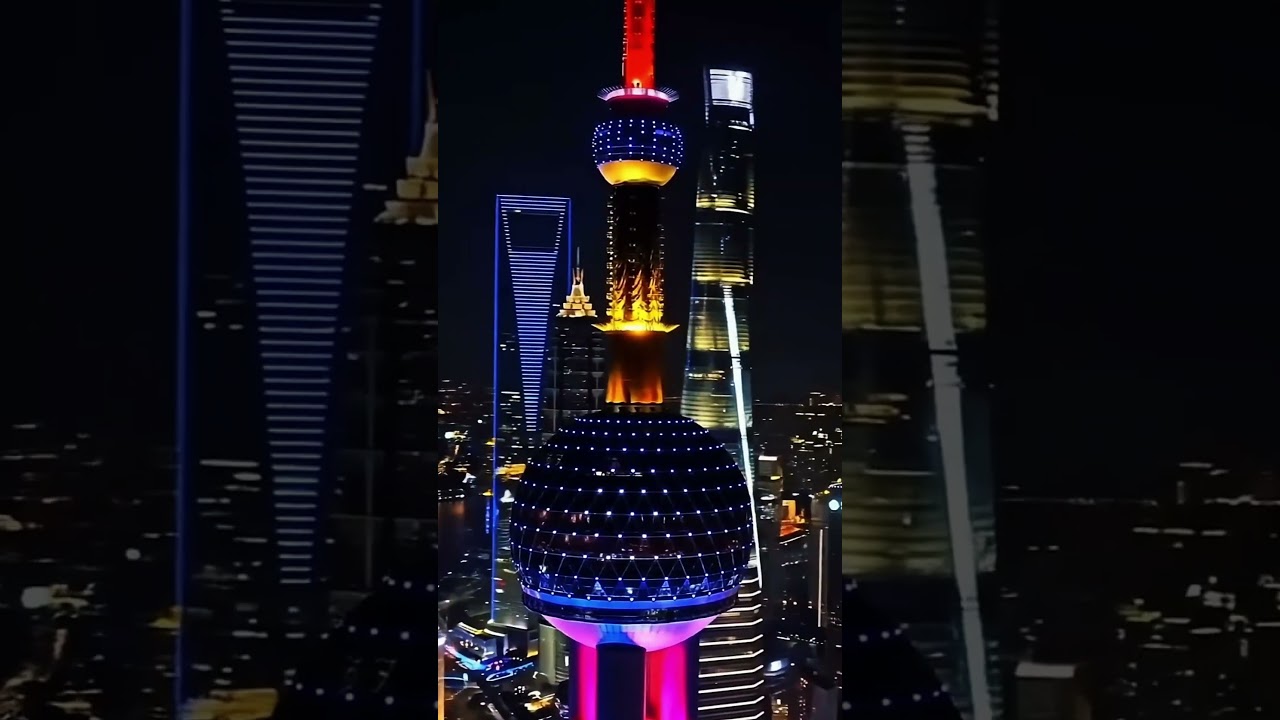 [4K] AI Cinematic Shanghai Night Skyline - Episode.06