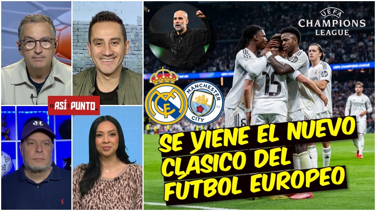 REAL MADRID NO tiene CHANCE ante el MANCHESTER CITY. Hay MUY POCO fútbol MERENGUE | Es Así y Punto
