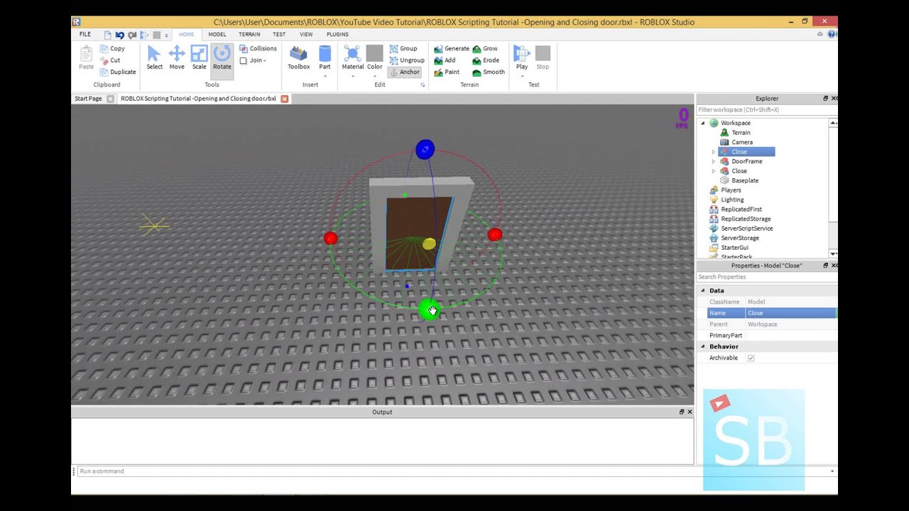 key card door script for roblox