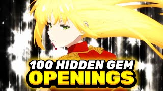 100 Hidden Gem Anime Openings You Probably Forgot