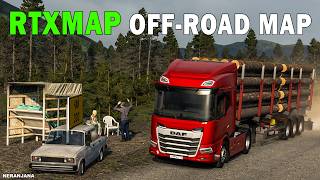 ETS2 1.58 Mod | RTXMAP Off-Road Map | Euro Truck Simulator 2 Mods