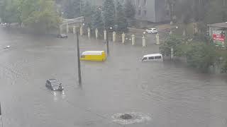Видео Желтый катамаран на Балковской, Одесса от Vladimir Voznyuk, Балковская улица, Одесса, Украина