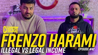 Frenzo Harami Talks About Illegal vs Legal Income, Life In Prison, & More