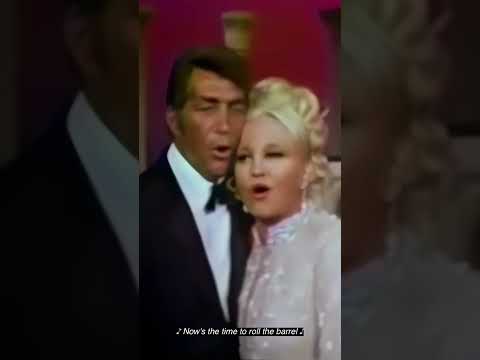 Dean Martin & Peggy Lee ~ Beer Barrel Polka 1969 #shorts