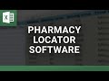 Pharmacy Locator Software Excel Addin