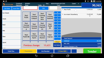 Cara Melakukan Transaksi pada POSnDroid XA-10 SEAMLEZ mPOS
