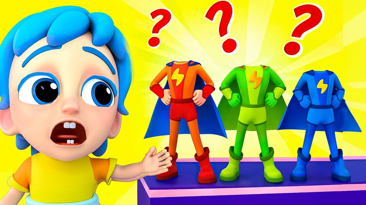 Super Hero Song - Color Vegetables! + more Kids Songs by Nomad Kids
