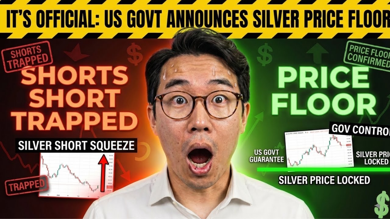 IT’S OFFICIAL: US Fed  Announces Silver Price Floor (Shorts Trapped)