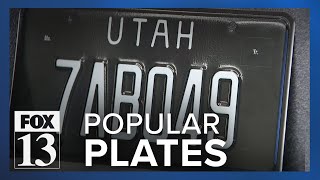 Utah s new license plate is so popular there s a waitlist for it
