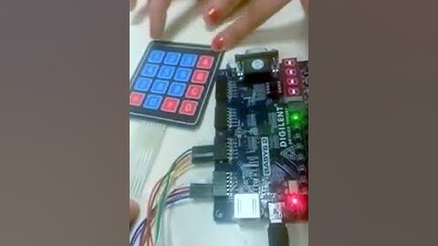 Bilkent ee102 Digital Design Term Project Demo LOCK SYSTEM