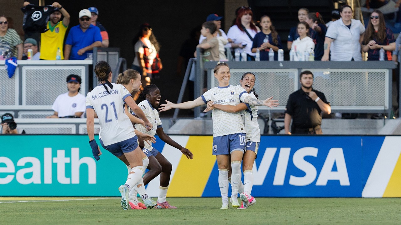 GOAL: Jess Fishlock's 50th career goal