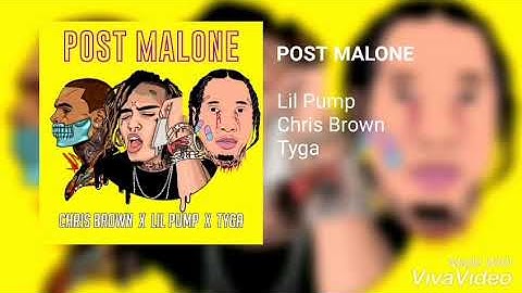 Thumbnail of Lil Pump - POST MALONE (feat. Chris Brown & Tyga)