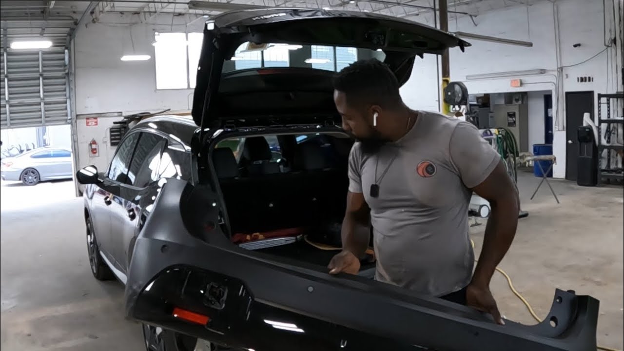 DIY# 2025 Nissan KICK 🦵 how to take the back bumper off