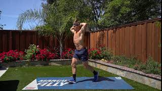 Alternating Cobra Jump Lunges