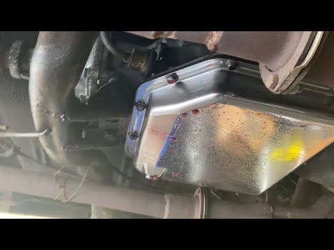 Transmission pan leak - YouTube