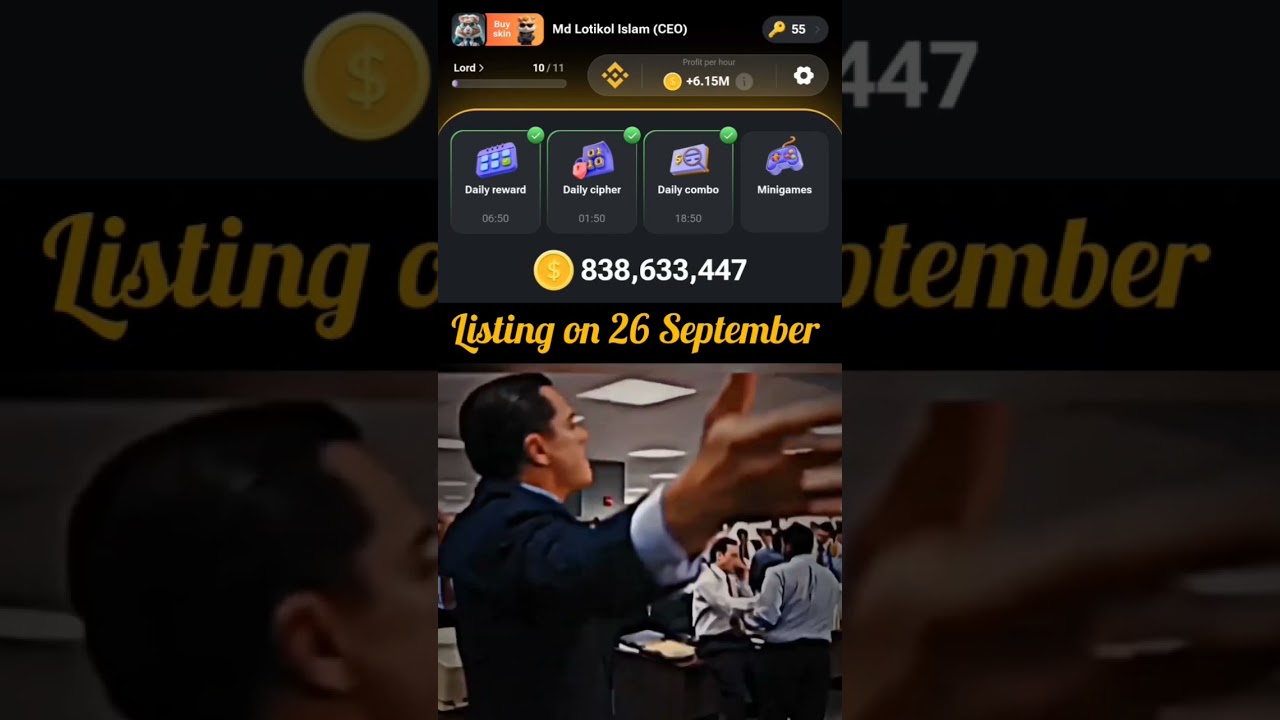 Listings on 26 September 