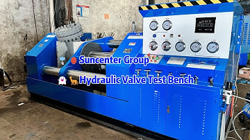 Suncenter Valve  Hydro Pressure Test Bench