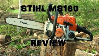 Stihl Ms180 Chainsaw Review Youtube