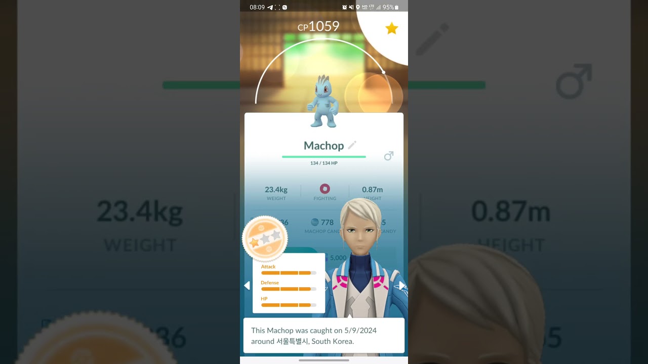 Omg! The best hundo you can dream of - Machop 