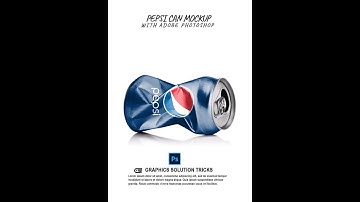 Realistic Way Pepsi Can Mockup in Adobe Photoshop | Adobe Photoshop New Tricks 2025