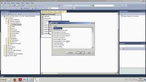 SQL Server Tutorial 12: Creating database diagrams using SSMS