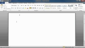Word 2010 - Quick Access Toolbar