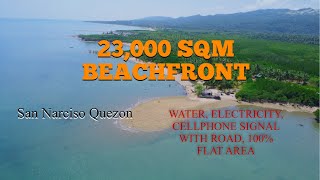 (#58)(SOLD) BEACHFRONT | 2.3 HAS | TITLED | 300/SQM | 15 mins from TOWN