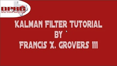 Kalman Filter Tutorial