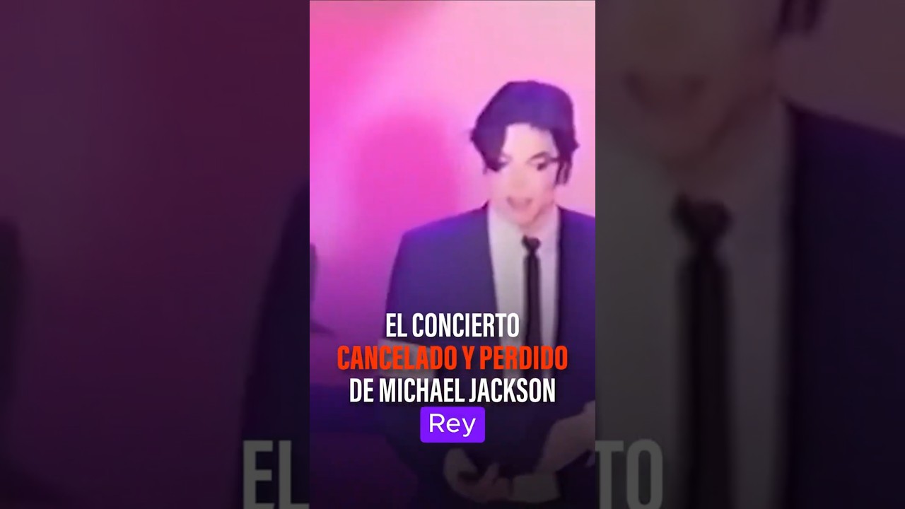 El concierto CANCELADO y PERDIDO de #MichaelJackson #LostMedia #KingOfPop #ReyDelPop #Curiosidades