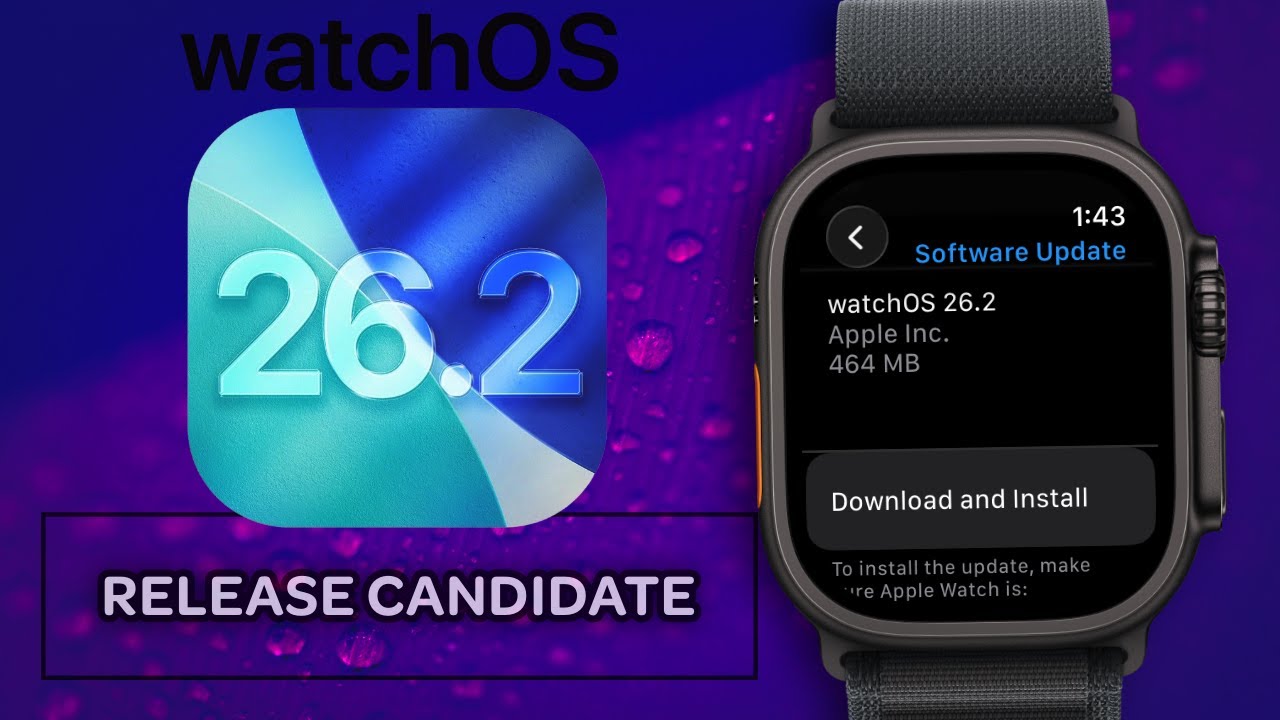 Вышел релиз-кандидат watchOS 26.2 — стала ли она более стабильной?