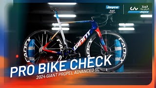 PRO BIKE CHECK | 2024 Giant Propel Advanced SL with Mauro Schmid