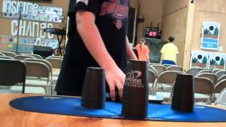 Sport Stacking: Best Times at Camp!