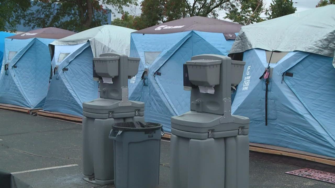 Louisville's safe outdoor space celebrates six months helping people experiencing houselessness