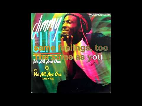 Jimmy Cliff - We All Are One [Lyrics Audio HQ]