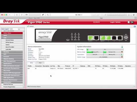 Draytek | Vigor 2960 Configure VLAN | draytekvietnam.com