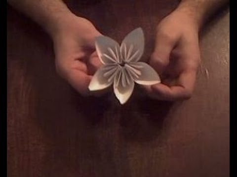 Цветы из бумаги Оригами