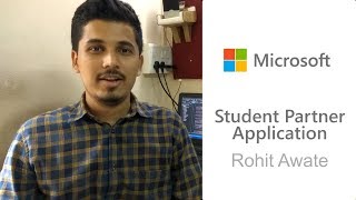 Microsoft Student Partner Application 2019-2020 | Rohit Awate (SELECTED) screenshot 5