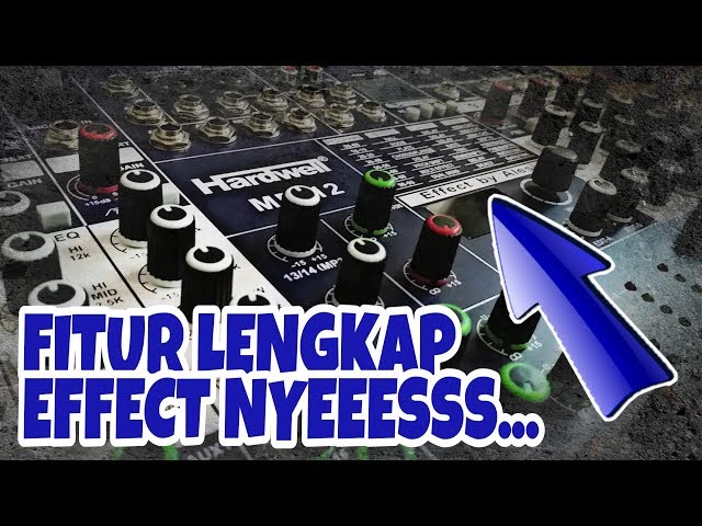 MIXER HARDWELL MR - 12 || FITUR LENGKAP EFFECT NYEESSS... class=