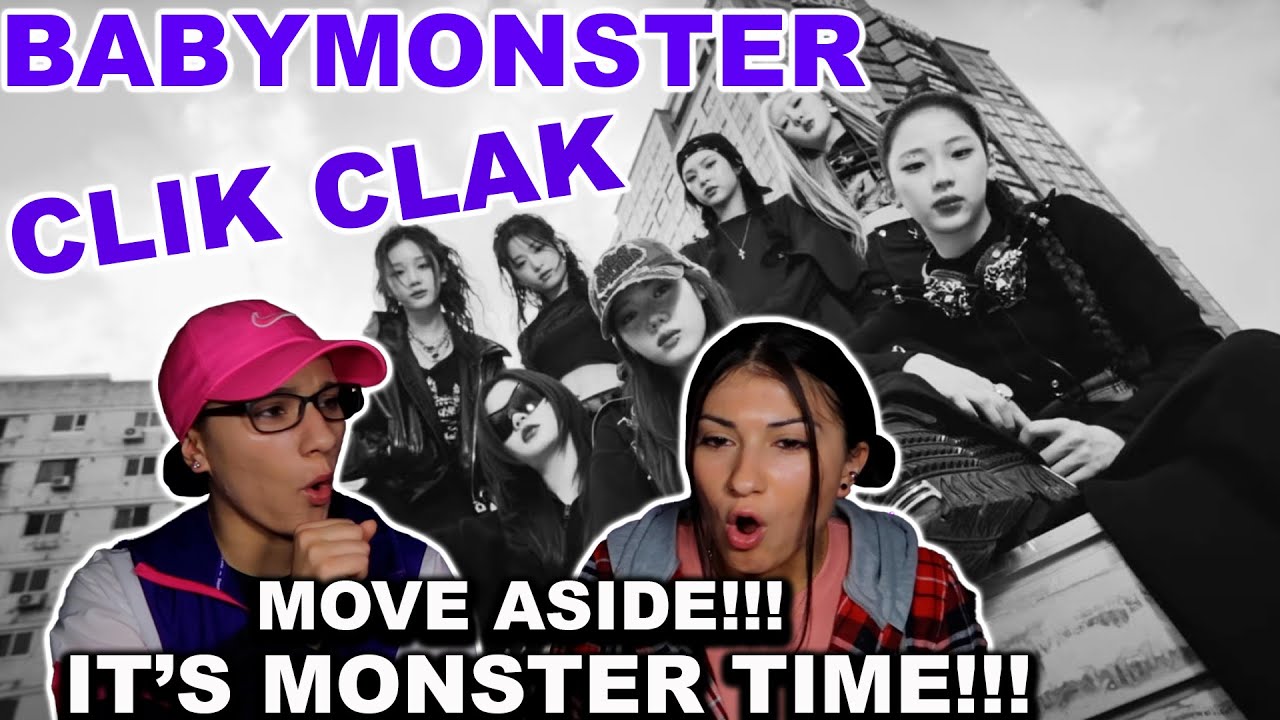 *IT'S BABYMONSTER TIME* Sisters React to BABYMONSTER - 'CLIK CLAK' M/V